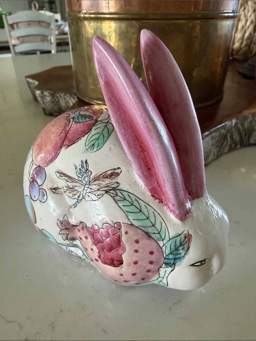 Rare Ceramic Rabbit Andrea By Sadek 4.5” H x 3” W